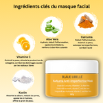 Anti-blemish mask with turmeric