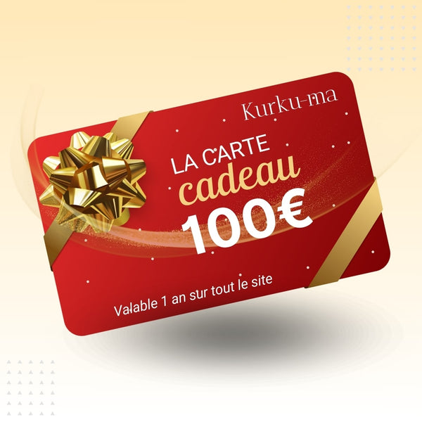 Carte Cadeau Kurku-ma 100€