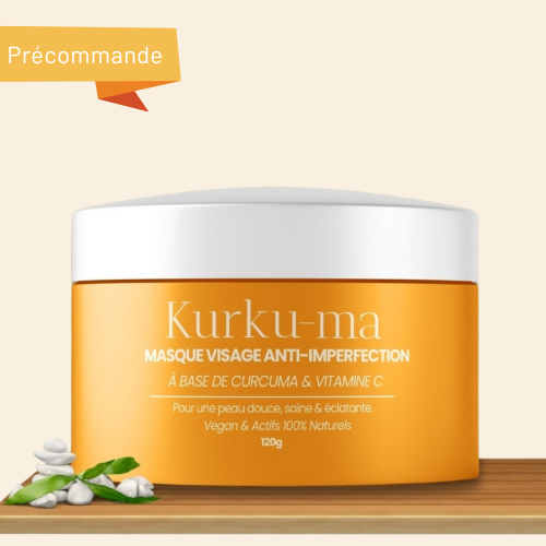 Anti-Unreinheiten-Maske mit Kurkuma