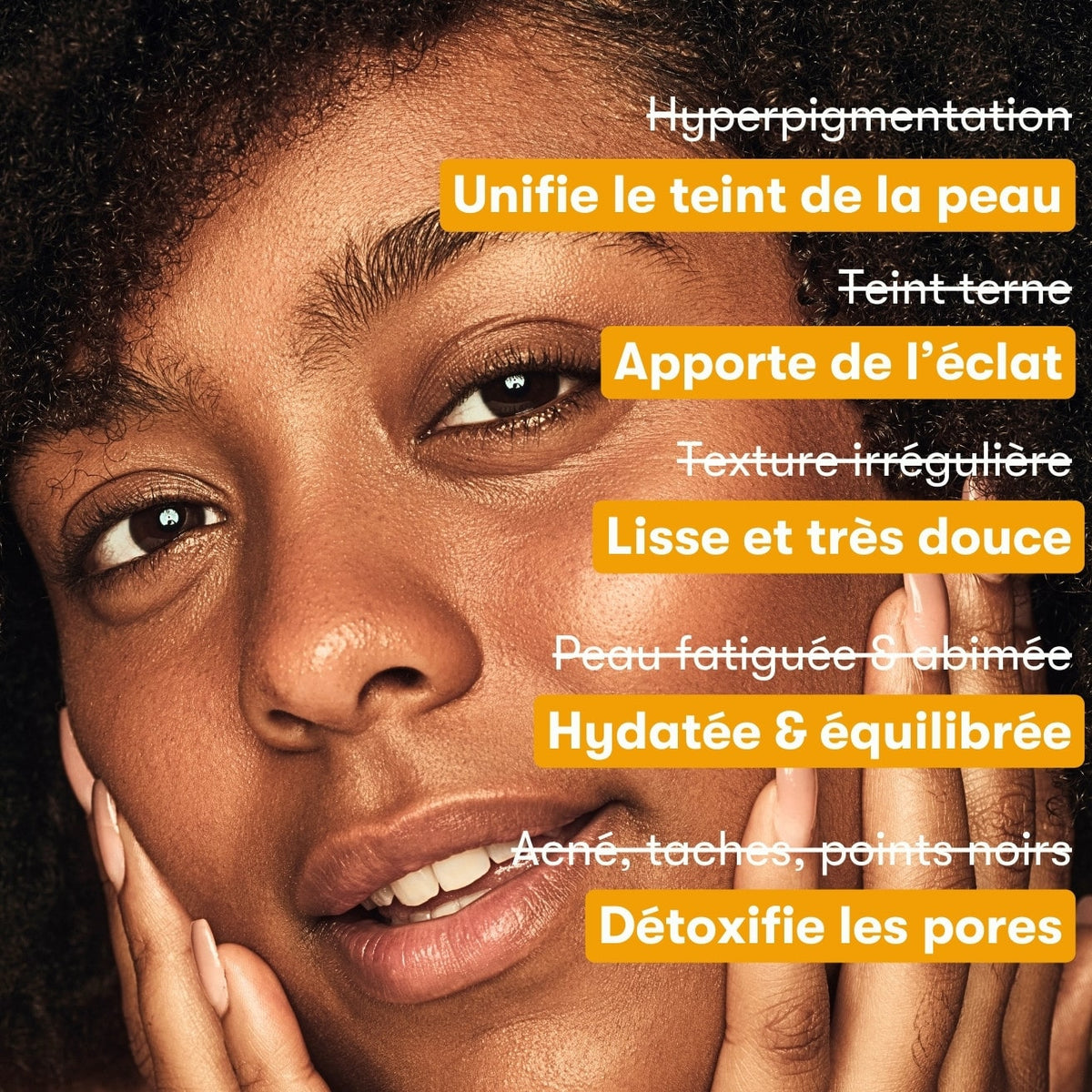 Masque anti-imperfections au Curcuma