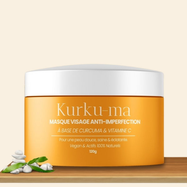 Masque anti-imperfections au Curcuma